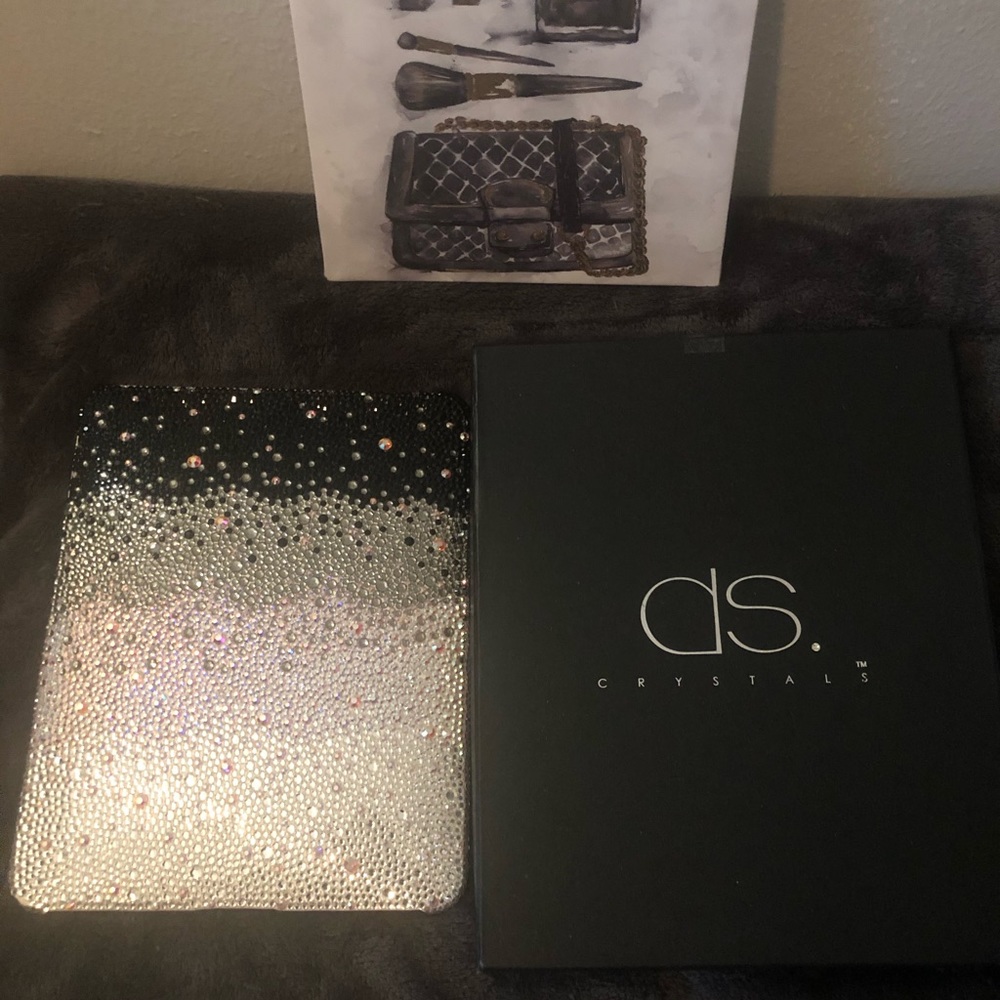 Swarovski crystal iPad cover